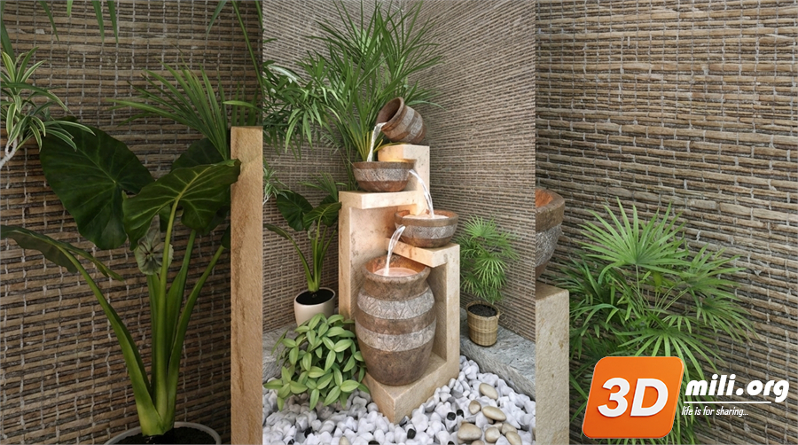 Rockery Skp Files